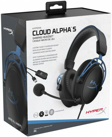 HyperX Cloud Alpha S Over-ear Headset