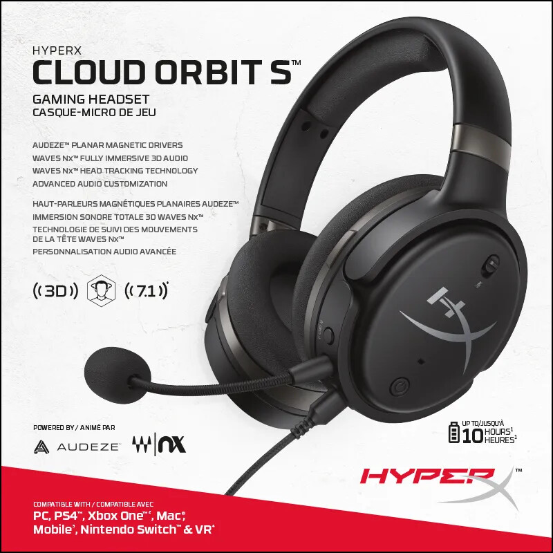 HyperX Cloud Orbit S Over-ear Headset
